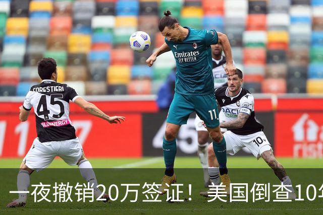 一夜撤销20万签证！美国倒查10年，7万华人
