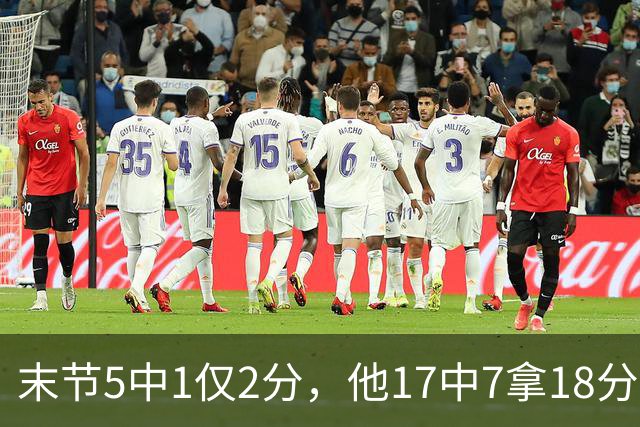 末节5中1仅2分，他17中7拿18分勇士仍输球